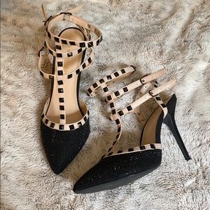 Wild Diva studded heels